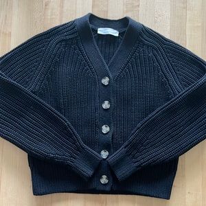 Everlane Cotton VNeck Cardigan